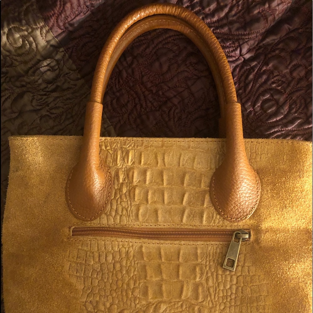 Vintage BORSE IN PELLE Genuine Leather Made in Italy stunning